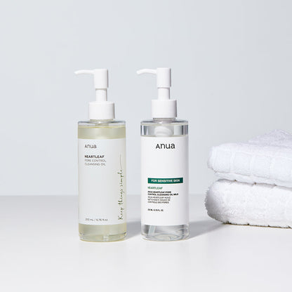 Óleo de Limpeza Suave Heartleaf para Controle dos Poros