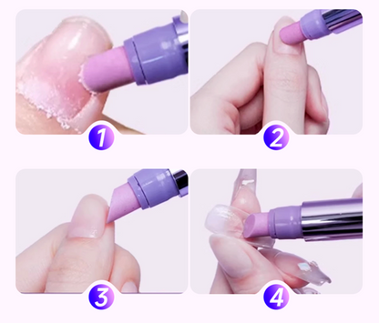 Caneta 3 em 1 para Unhas Fortes, Hidratadas e Perfumadas