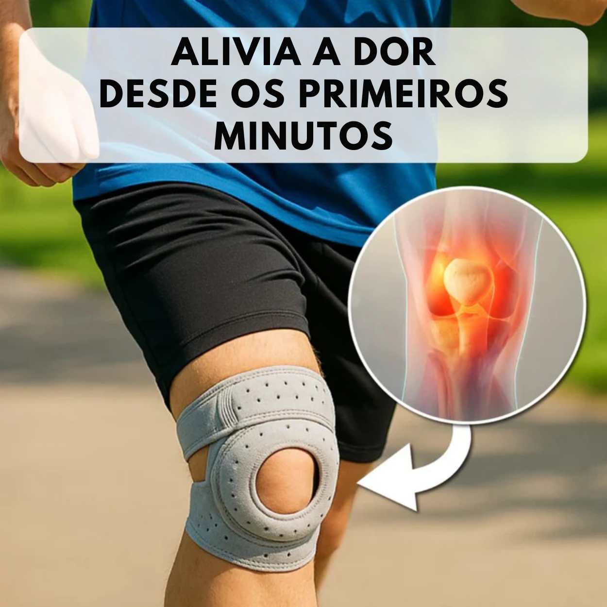 🦵 Joelheira Anti-Dor V2 – Apoio Confortável Para Seus Joelhos